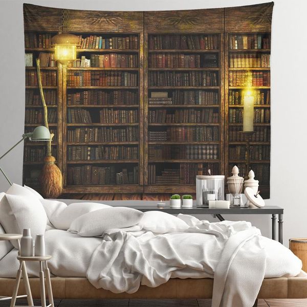 tapestries factory outlet fashion atmosphere magic big bookshelf pattern printing home decoration tapestry
tapestries factory outlet fashion atmosphere magic big bookshelf pattern printing home decoration tapestry