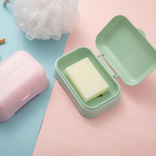 soap box with cover portable handmade soap tray drain home travel storage sealed dust-proof rack bathroom gadget pp materials
soap box with cover portable handmade soap tray drain home travel storage sealed dust-proof rack bathroom gadget pp materials