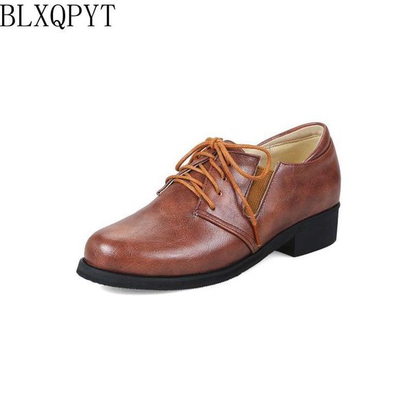 dress shoes blxqpyt big size 32-48 women spring autumn lace up round toe square heel casual wedding four season woman 2021, Black
dress shoes blxqpyt big size 32-48 women spring autumn lace up round toe square heel casual wedding four season woman 2021, Black