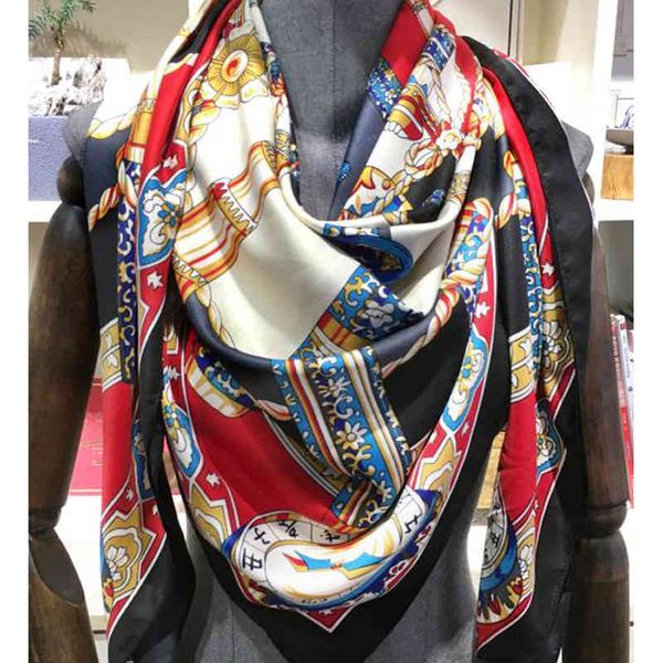 130*130cm luxury brand striped printed square twill silk bandana scarf for women kerchief fashion scarves shawls ladies, Blue;gray
130*130cm luxury brand striped printed square twill silk bandana scarf for women kerchief fashion scarves shawls ladies, Blue;gray