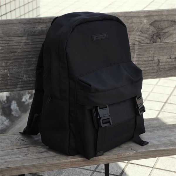 2021 new black double front pockets backpacks men women 1017 alyx 9sm bags tactical nylon rubber patch bag zp0g, White;black
2021 new black double front pockets backpacks men women 1017 alyx 9sm bags tactical nylon rubber patch bag zp0g, White;black