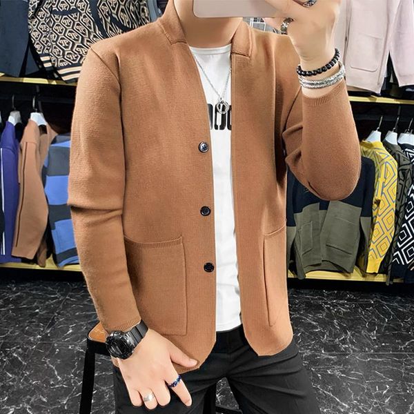 2022 men's sweaters autumn clothing knit sweater classic slim-fit wool cardigan round collar men and women couple coat plus size s-3xl, White;black
2022 men's sweaters autumn clothing knit sweater classic slim-fit wool cardigan round collar men and women couple coat plus size s-3xl, White;black