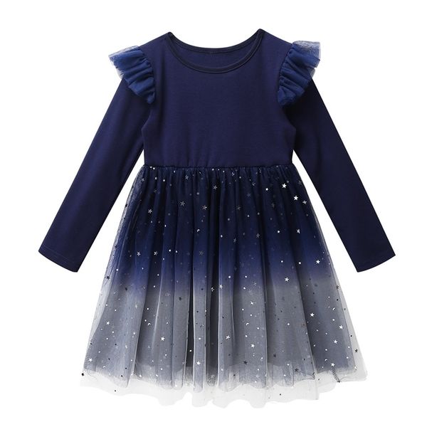 girls spring and autumn new star princess dress children's mesh fluffy long sleeve dress, Red;yellow
girls spring and autumn new star princess dress children's mesh fluffy long sleeve dress, Red;yellow