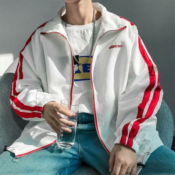 spring and autumn 2021 new jacket baseball suit korean youth men's coat trend student clothes, Black;brown
spring and autumn 2021 new jacket baseball suit korean youth men's coat trend student clothes, Black;brown