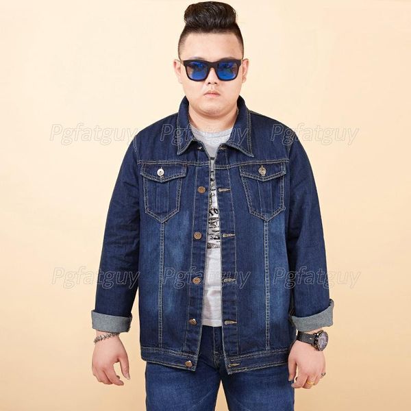 men's jackets denim loose casual jacket spring and autumn simple design large asian size m-8xl big clothing for 50-150kg fat guy, Black;brown
men's jackets denim loose casual jacket spring and autumn simple design large asian size m-8xl big clothing for 50-150kg fat guy, Black;brown
