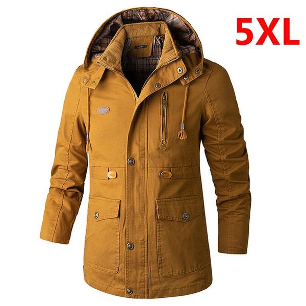 men's jackets big size men 2021 spring autumn windbreaker fashion cargo hooded jacket coat khaki plus 4xl 5xl clothes male, Black;brown
men's jackets big size men 2021 spring autumn windbreaker fashion cargo hooded jacket coat khaki plus 4xl 5xl clothes male, Black;brown