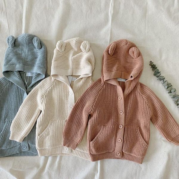 pullover ins children baby cute bear ear shape boy autumn wool hooded cardigan sweater, Blue
pullover ins children baby cute bear ear shape boy autumn wool hooded cardigan sweater, Blue