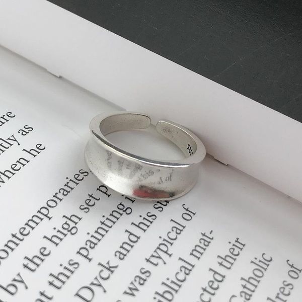 wedding rings s925 sterling silver ring female japanese and korean ins cool simple smooth concave retro thai, Slivery;golden
wedding rings s925 sterling silver ring female japanese and korean ins cool simple smooth concave retro thai, Slivery;golden