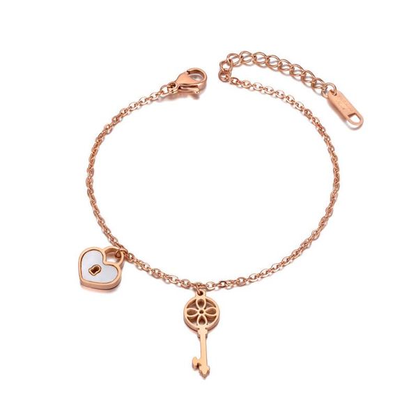 charm bracelets fashion stainless steel key & lock for women bohemia cz crystal party bracelet jewelry pulseras b20213, Golden;silver
charm bracelets fashion stainless steel key & lock for women bohemia cz crystal party bracelet jewelry pulseras b20213, Golden;silver