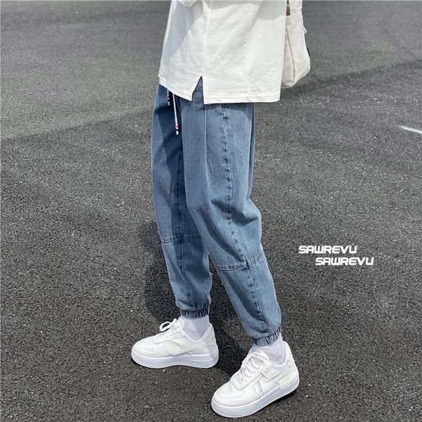 spring autumn jeans men korean fashion loose casual denim harem pants men harajuku streetwear pull-out stitching denim trousers, Blue
spring autumn jeans men korean fashion loose casual denim harem pants men harajuku streetwear pull-out stitching denim trousers, Blue