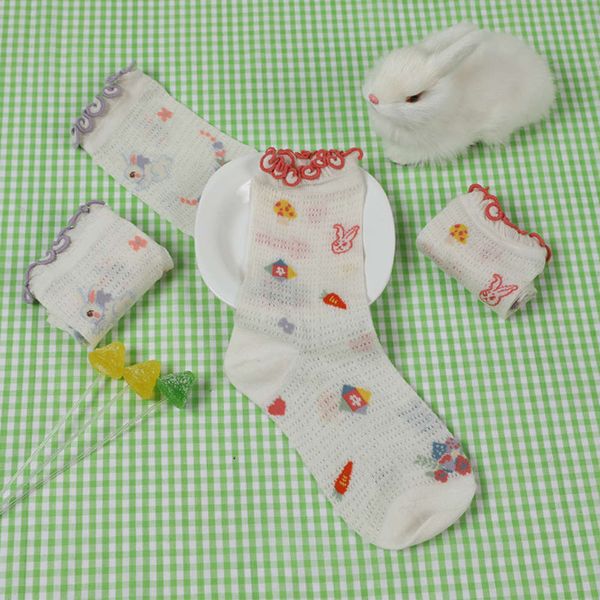 socks children summer thin cotton mesh breathable medium tube socks trendy pink rabbit cartoon cute lace, Black;white
socks children summer thin cotton mesh breathable medium tube socks trendy pink rabbit cartoon cute lace, Black;white