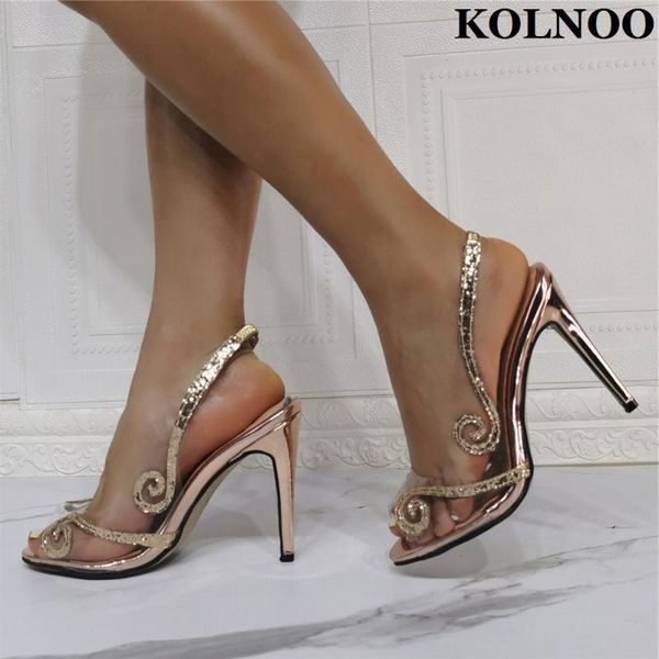 dress shoes kolnoo real pictures ladies high heels pumps pvc glitter leather peep-toe party prom evening slingback fashion, Black
dress shoes kolnoo real pictures ladies high heels pumps pvc glitter leather peep-toe party prom evening slingback fashion, Black