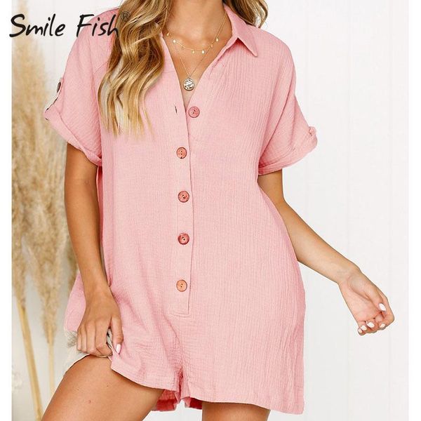women's jumpsuits & rompers 2021 fashion playsuit women spring summer cotton linen buttons causal jumpsuit straight solid short sleeve, Black;white
women's jumpsuits & rompers 2021 fashion playsuit women spring summer cotton linen buttons causal jumpsuit straight solid short sleeve, Black;white