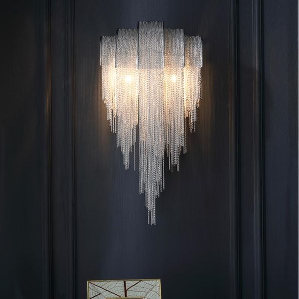 wall lamp tassel villa staircase restaurant living room el lobby light luxury chain
wall lamp tassel villa staircase restaurant living room el lobby light luxury chain