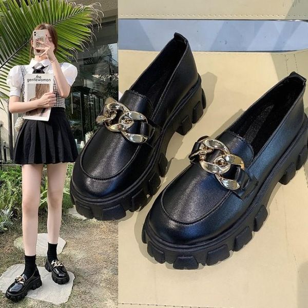 dress shoes 2021 female pu leather women fashion mary janes round toe metal loafers oxfords casual ladies heels for, Black
dress shoes 2021 female pu leather women fashion mary janes round toe metal loafers oxfords casual ladies heels for, Black