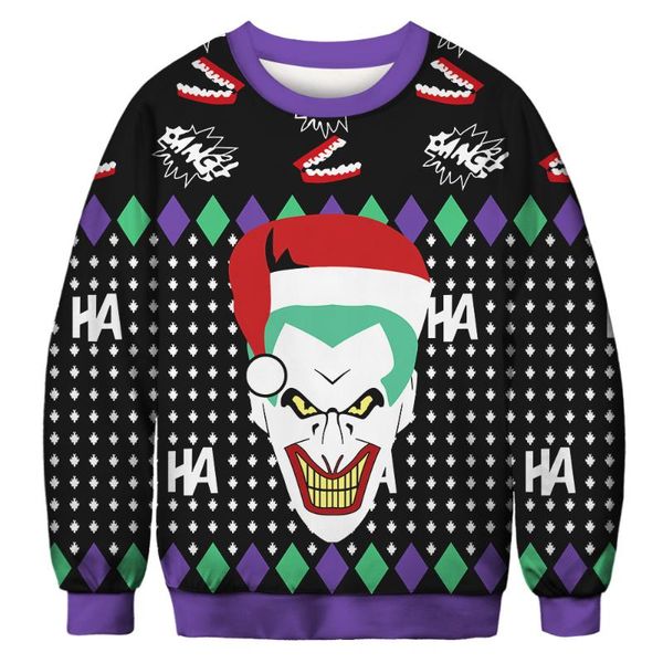 women's sweaters christmas sweater for women fashion long sleeve pullover womens funny ugly sweatshirt 2021 autumn fall xmas skull prin, White;black
women's sweaters christmas sweater for women fashion long sleeve pullover womens funny ugly sweatshirt 2021 autumn fall xmas skull prin, White;black