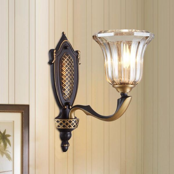 wall lamp all copper creative bedroom bedside retro living room tv background stair corridor
wall lamp all copper creative bedroom bedside retro living room tv background stair corridor