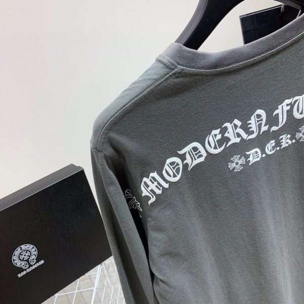 chrome/heartssleeve 2021 new fashion brand charcoal grey long t-shirt ch back letter sanskrit printing lovers men, Black
chrome/heartssleeve 2021 new fashion brand charcoal grey long t-shirt ch back letter sanskrit printing lovers men, Black