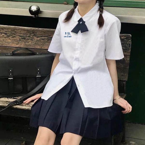 women's blouses & shirts ebaihui blouse short sleeve white shirt japanese cute preppy style letter embroidery korean female student
women's blouses & shirts ebaihui blouse short sleeve white shirt japanese cute preppy style letter embroidery korean female student