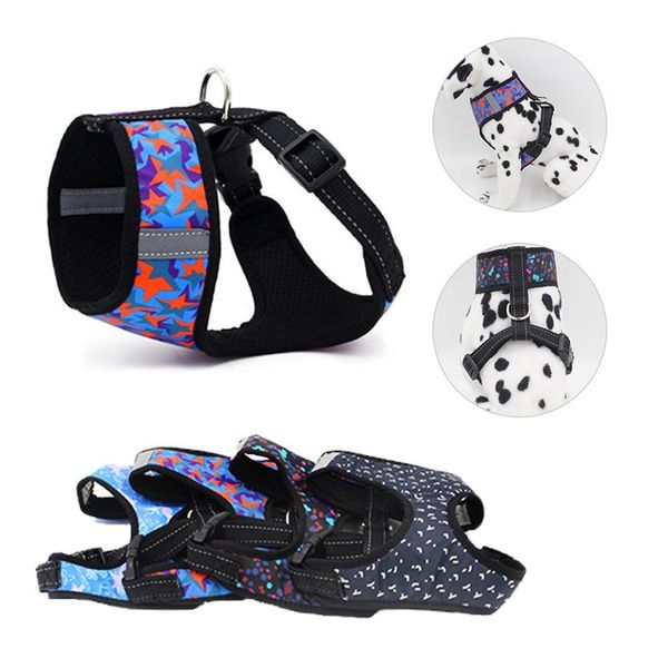 dog collars & leashes reflective pet harness breathable mesh vest adjustable harnesses safety walking for small medium dogs collar accessori
dog collars & leashes reflective pet harness breathable mesh vest adjustable harnesses safety walking for small medium dogs collar accessori