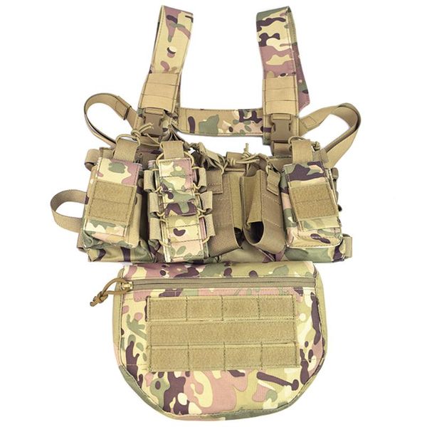 hunting jackets tactical chest rig vest cs match wargame molle military gear pack magazine pouch holster waist men nylon swat, Camo;black
hunting jackets tactical chest rig vest cs match wargame molle military gear pack magazine pouch holster waist men nylon swat, Camo;black