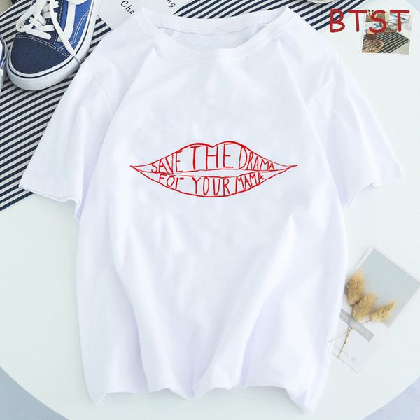 women's t-shirt save the drama for your mama graphic t-shirt aesthetic kawaii streetwear harajuku t-shirt tee c0220, White
women's t-shirt save the drama for your mama graphic t-shirt aesthetic kawaii streetwear harajuku t-shirt tee c0220, White