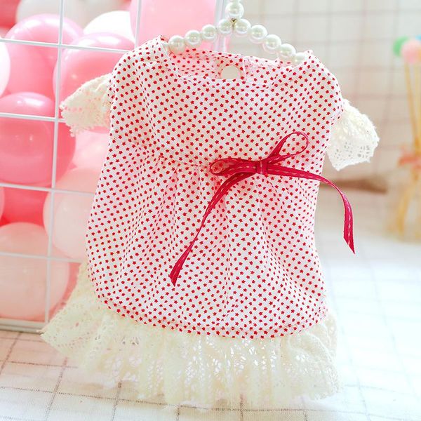 dog apparel thin lace dogs skirt spring summer little star printing bowknot pet dress clothes for pets pomeranian princess cats
dog apparel thin lace dogs skirt spring summer little star printing bowknot pet dress clothes for pets pomeranian princess cats