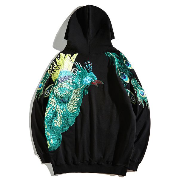 men's hoodies & sweatshirts women's embroidered peacock hoodie, large animal printed cotton sweater, in 2021, Black
men's hoodies & sweatshirts women's embroidered peacock hoodie, large animal printed cotton sweater, in 2021, Black