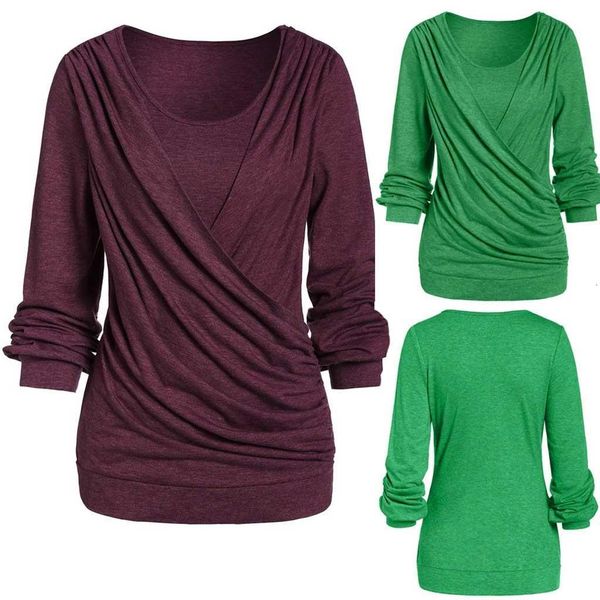 casual shirt women plus size v neck blouse shirt solid pullover long sleeve shirt woman clothes camisetas de mujer women ladies, White 
casual shirt women plus size v neck blouse shirt solid pullover long sleeve shirt woman clothes camisetas de mujer women ladies, White