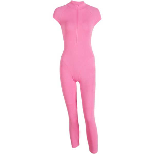 cotton ribbed short sleeve jumpsuits pink rompers women summer tight bodycon snug street jumpsuit breathable overalls, Black;white
cotton ribbed short sleeve jumpsuits pink rompers women summer tight bodycon snug street jumpsuit breathable overalls, Black;white