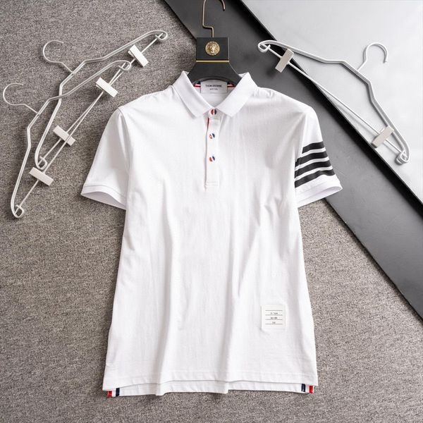 arrival brand shirt striped mens polos short sleeve summer cool streetwear fashion male men clothes, White;black
arrival brand shirt striped mens polos short sleeve summer cool streetwear fashion male men clothes, White;black