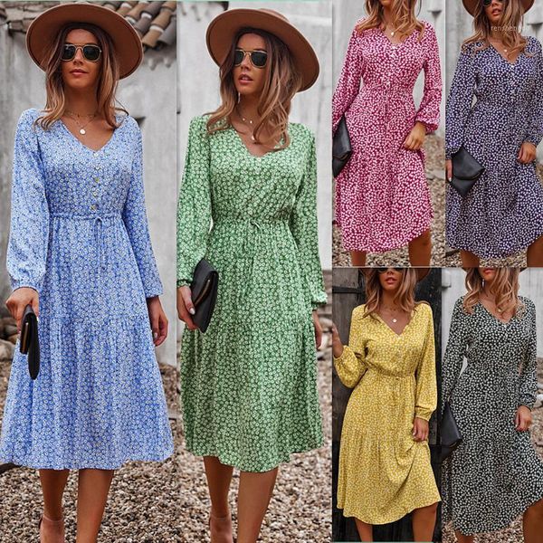 casual dresses long sleeve dress women autumn v-neck high waist fashion large hem design shivering printed commuter elegant ladies, Black;gray
casual dresses long sleeve dress women autumn v-neck high waist fashion large hem design shivering printed commuter elegant ladies, Black;gray