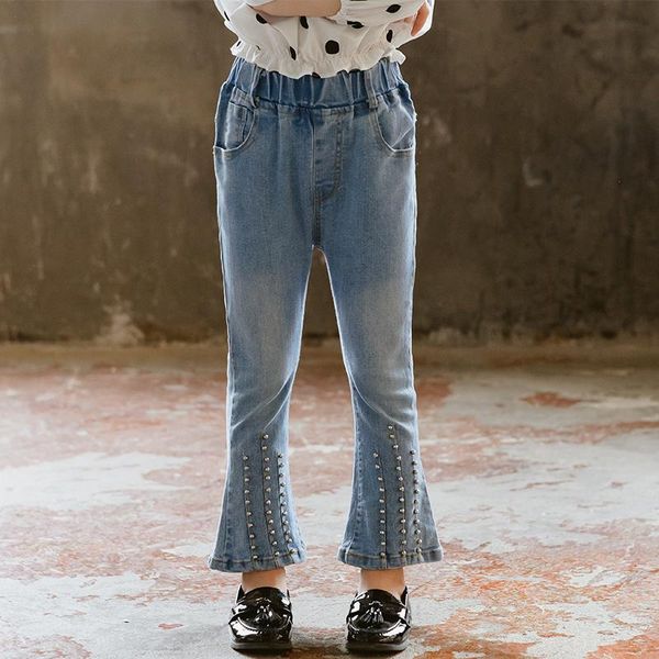 jeans ins girls 4-13 years old cotton washed kids korean bright bead flare pants for baby girl, Blue
jeans ins girls 4-13 years old cotton washed kids korean bright bead flare pants for baby girl, Blue