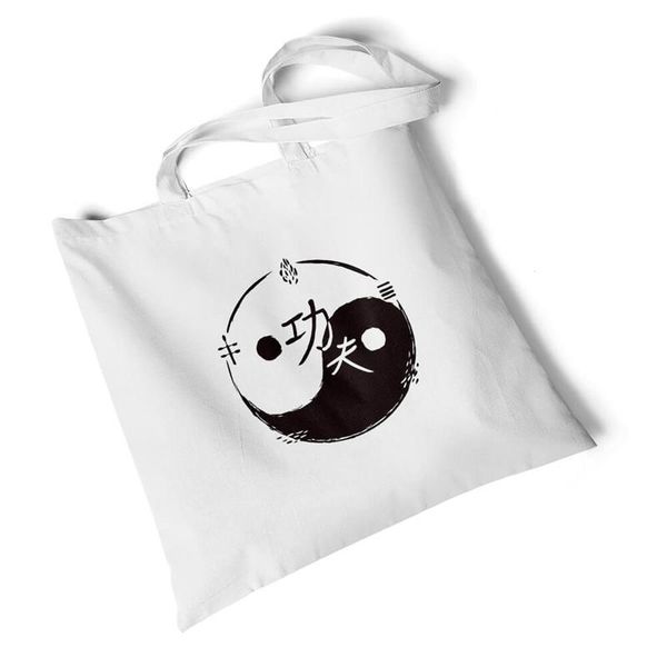 shopping bags fashion yinyang print white canvas bag environmental reusable original handbag foldable large shoulder travel
shopping bags fashion yinyang print white canvas bag environmental reusable original handbag foldable large shoulder travel