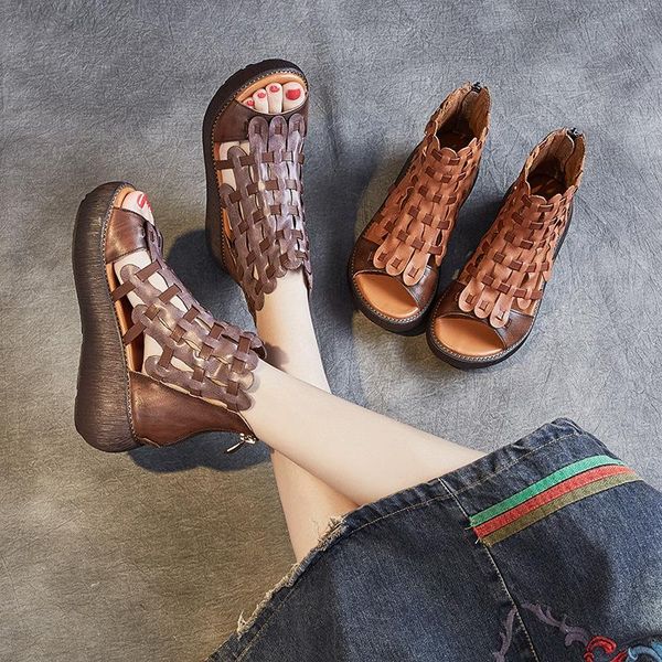 sandals women leather boots 6 cm high heels open toe 2021 summer shoes rome classic handmade genuine casual3, Black
sandals women leather boots 6 cm high heels open toe 2021 summer shoes rome classic handmade genuine casual3, Black