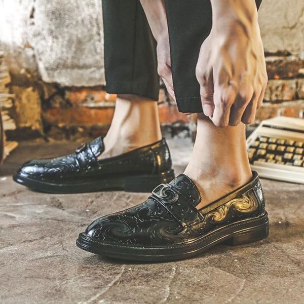 loafer slip on shallow 2021 new men shoes solid pu leather dress simplicity classic casual business shoes spring autumn banquet dh574, Black
loafer slip on shallow 2021 new men shoes solid pu leather dress simplicity classic casual business shoes spring autumn banquet dh574, Black