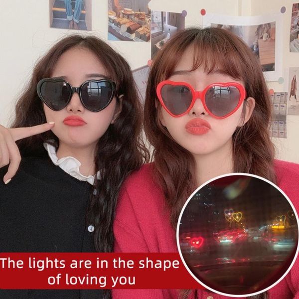 sunglasses fashion artifact shape cas effect eyewear night sun glasses heart birthday party magic gift ins flower light become love special, White;black
sunglasses fashion artifact shape cas effect eyewear night sun glasses heart birthday party magic gift ins flower light become love special, White;black