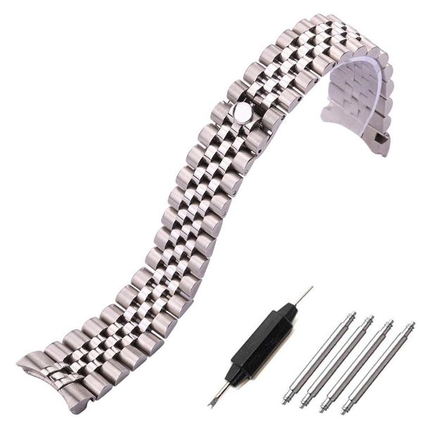 watch bands hengrc 20mm stainless steel band strap curved end silver lady fashion link bracelet watchbands watches accessories, Black;brown
watch bands hengrc 20mm stainless steel band strap curved end silver lady fashion link bracelet watchbands watches accessories, Black;brown