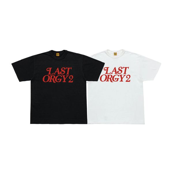 human made t shirt men women last orgy2 print 11 summer style t-shirts tee white black
human made t shirt men women last orgy2 print 11 summer style t-shirts tee white black