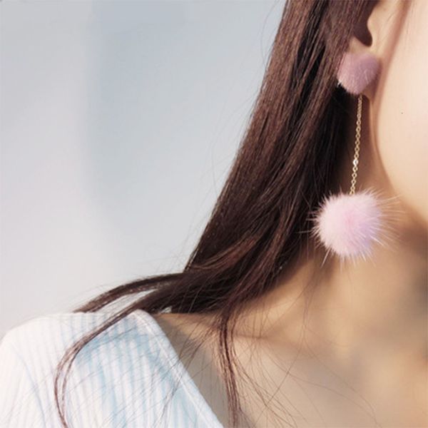 japan south korea autumn and winter small fresh mink love bow hair ball pendant earrings female, Silver
japan south korea autumn and winter small fresh mink love bow hair ball pendant earrings female, Silver