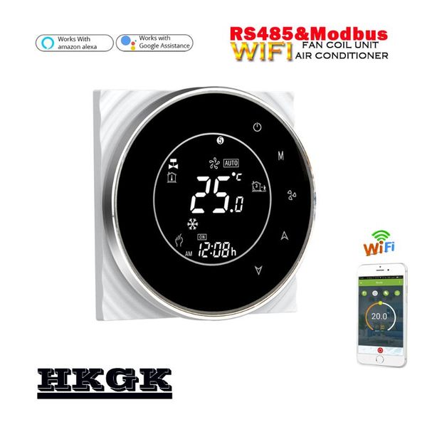 smart home control tuya fan coil thermostat, 2pipe 4pipe with rs485 modbus,for heating & cooling
smart home control tuya fan coil thermostat, 2pipe 4pipe with rs485 modbus,for heating & cooling