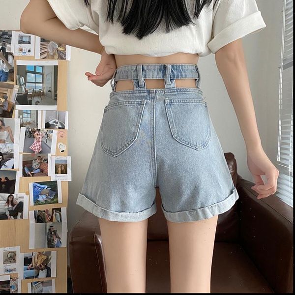 korean high waist shorts women jeans hollow out streetwear short summer harajuku vintage denim kz364, Blue
korean high waist shorts women jeans hollow out streetwear short summer harajuku vintage denim kz364, Blue