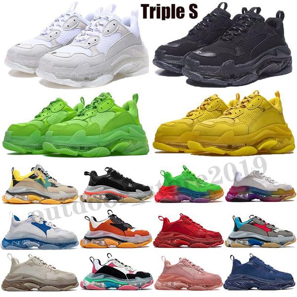 triple s men women designer dad shoes vintage platform sneakers black 17fw tennis flat trainers jogging walking
triple s men women designer dad shoes vintage platform sneakers black 17fw tennis flat trainers jogging walking