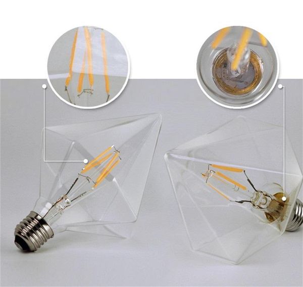 bulbs retro lamp g125 led bulb e27 diamond 220v holiday lights 4w filament lampada for home decor warm white
bulbs retro lamp g125 led bulb e27 diamond 220v holiday lights 4w filament lampada for home decor warm white