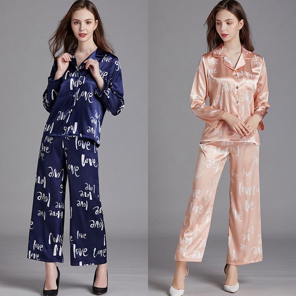 yaoting 2021 new pajamas women's spring and summer spring silk ice silk long sleeve home suit home suit 1756, Black;red
yaoting 2021 new pajamas women's spring and summer spring silk ice silk long sleeve home suit home suit 1756, Black;red