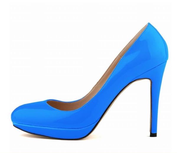 dress shoes patent leather office & career high heels pumps fashion thin with platforms women pu 13 colors nightclub style, Black
dress shoes patent leather office & career high heels pumps fashion thin with platforms women pu 13 colors nightclub style, Black