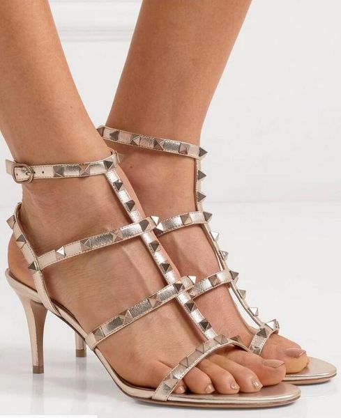 women rock studs sandals high heels dress shoes party fashion rivets girls pointed toe shoes buckle pumps wedding shoes, Black
women rock studs sandals high heels dress shoes party fashion rivets girls pointed toe shoes buckle pumps wedding shoes, Black