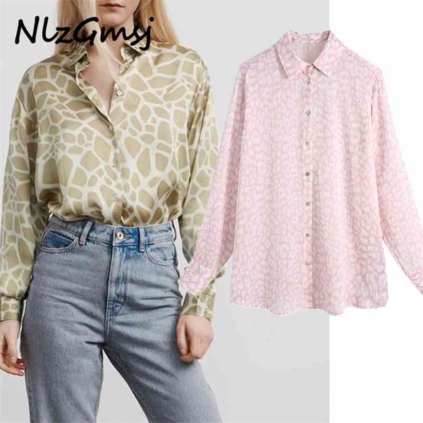blouse women animal print satin shirt long sleeve woman fashion loose button up vintage 03 210628, White
blouse women animal print satin shirt long sleeve woman fashion loose button up vintage 03 210628, White