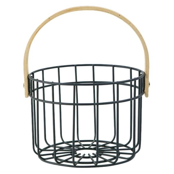 storage baskets 1pc iron handheld basket picnic snack portable fruit holder green
storage baskets 1pc iron handheld basket picnic snack portable fruit holder green