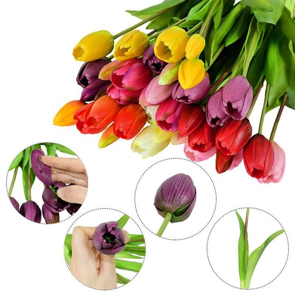 decorative flowers & wreaths 5pcs artificial real touch tulip flower bouquet for home garden decor wedding birthday party supply diy christm
decorative flowers & wreaths 5pcs artificial real touch tulip flower bouquet for home garden decor wedding birthday party supply diy christm